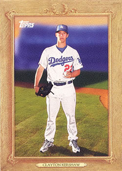 2010 Topps - Turkey Red #TR24 Clayton Kershaw Front
