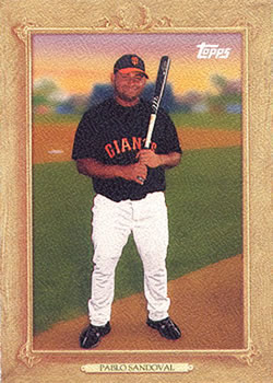 2010 Topps - Turkey Red #TR50 Pablo Sandoval Front