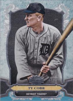 2014 Topps Triple Threads - Sapphire #7 Ty Cobb Front