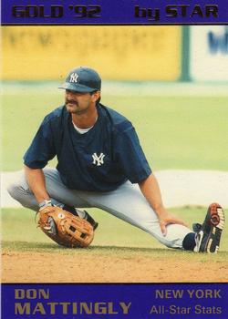 1992 Star Gold #3 Don Mattingly Front