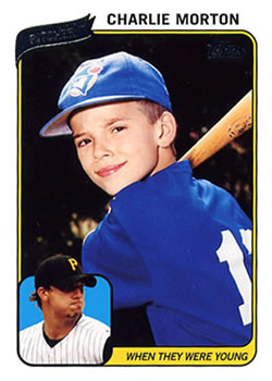 2010 Topps - When They Were Young #WTWYCM Charlie Morton Front
