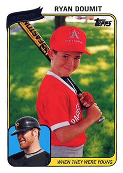 2010 Topps - When They Were Young #WTWYRD Ryan Doumit Front