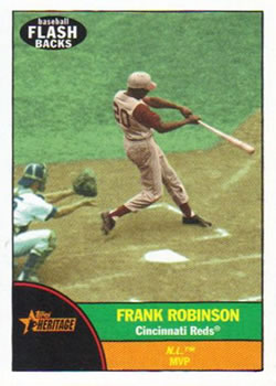 2010 Topps Heritage - Baseball Flashbacks #BF4 Frank Robinson Front