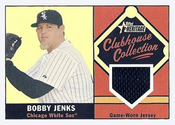 2010 Topps Heritage - Clubhouse Collection Relics #CCR-BJ Bobby Jenks Front