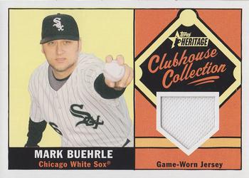 2010 Topps Heritage - Clubhouse Collection Relics #CCR-MB Mark Buehrle Front
