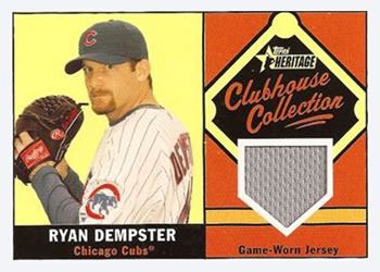 2010 Topps Heritage - Clubhouse Collection Relics #CCR-RD Ryan Dempster Front