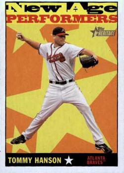 2010 Topps Heritage - New Age Performers #NAP4 Tommy Hanson Front