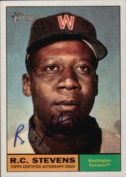 2010 Topps Heritage - Real One Autographs #ROARCS R.C. Stevens Front