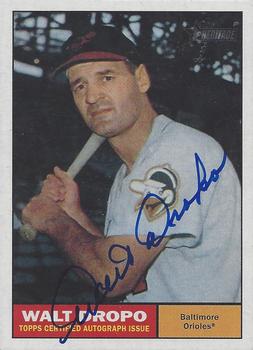 2010 Topps Heritage - Real One Autographs #ROAWD Walt Dropo Front