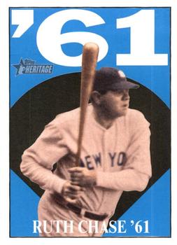 2010 Topps Heritage - Ruth Chase '61 #61BR3 Babe Ruth Front