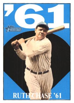 2010 Topps Heritage - Ruth Chase '61 #61BR8 Babe Ruth Front