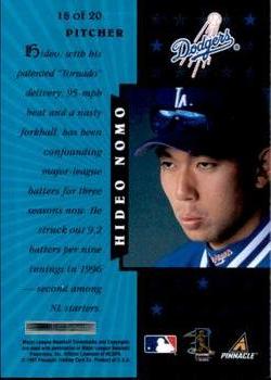1997 Pinnacle Certified - Certified Team #18 Hideo Nomo Back