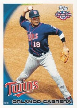 2010 Topps Opening Day #4 Orlando Cabrera Front