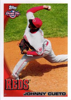 2010 Topps Opening Day #8 Johnny Cueto Front