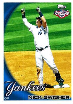 2010 Topps Opening Day #34 Nick Swisher Front