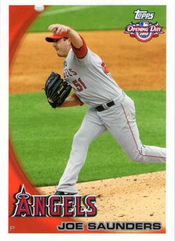 2010 Topps Opening Day #39 Joe Saunders Front
