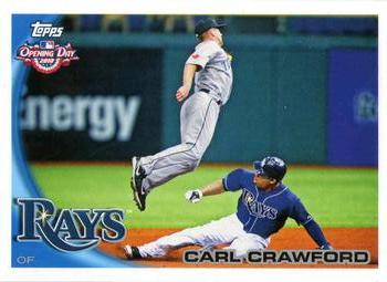 2010 Topps Opening Day #45 Carl Crawford Front