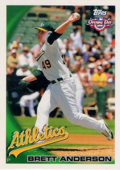 2010 Topps Opening Day #55 Brett Anderson Front