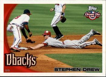 2010 Topps Opening Day #112 Stephen Drew Front