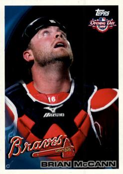 2010 Topps Opening Day #129 Brian McCann Front