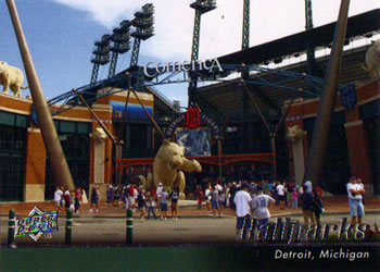 2010 Upper Deck #550 Tigers Ballpark Front