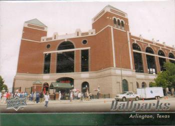 2010 Upper Deck #568 Rangers Ballpark Front