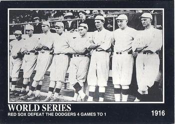 1992 Megacards Babe Ruth - Prototyes #31 World Series 1916 Front