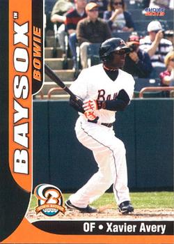 2013 Choice Bowie Baysox #03 Xavier Avery Front