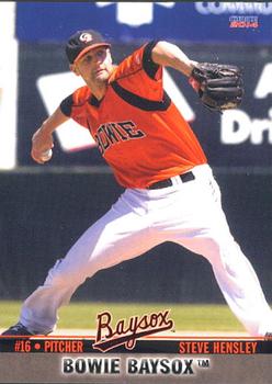 2014 Choice Bowie Baysox #14 Steve Hensley Front