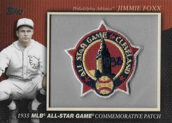 2010 Topps - Manufactured Commemorative Patch #MCP-6 Jimmie Foxx Front