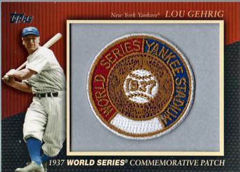 2010 Topps - Manufactured Commemorative Patch #MCP-9 Lou Gehrig Front