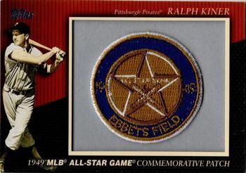 2010 Topps - Manufactured Commemorative Patch #MCP-10 Ralph Kiner Front