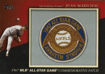 2010 Topps - Manufactured Commemorative Patch #MCP-20 Juan Marichal Front