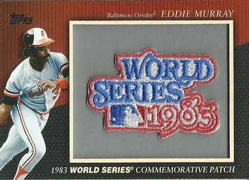 2010 Topps - Manufactured Commemorative Patch #MCP-28 Eddie Murray Front