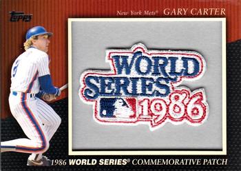 2010 Topps - Manufactured Commemorative Patch #MCP-29 Gary Carter Front