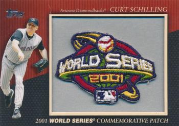 2010 Topps - Manufactured Commemorative Patch #MCP-36 Curt Schilling Front