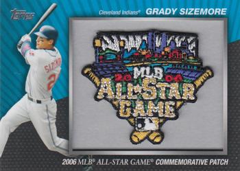 2010 Topps - Manufactured Commemorative Patch #MCP-40 Grady Sizemore Front