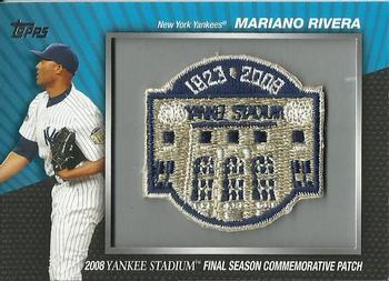 2010 Topps - Manufactured Commemorative Patch #MCP-46 Mariano Rivera Front