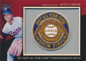 2010 Topps - Manufactured Commemorative Patch #MCP54 Rod Carew Front