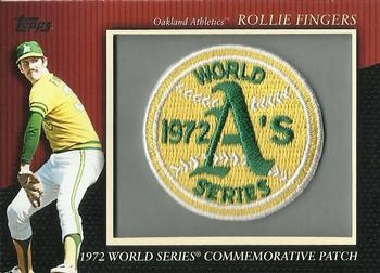 2010 Topps - Manufactured Commemorative Patch #MCP58 Rollie Fingers Front