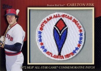 2010 Topps - Manufactured Commemorative Patch #MCP59 Carlton Fisk Front