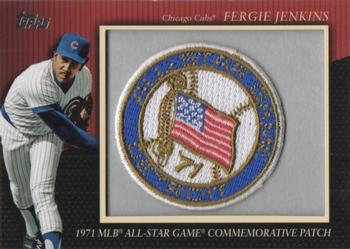 2010 Topps - Manufactured Commemorative Patch #MCP63 Fergie Jenkins Front