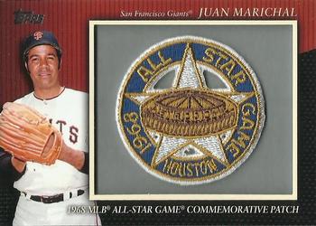 2010 Topps - Manufactured Commemorative Patch #MCP68 Juan Marichal Front