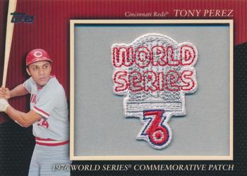 2010 Topps - Manufactured Commemorative Patch #MCP79 Tony Perez Front