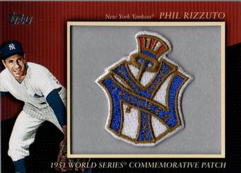 2010 Topps - Manufactured Commemorative Patch #MCP80 Phil Rizzuto Front