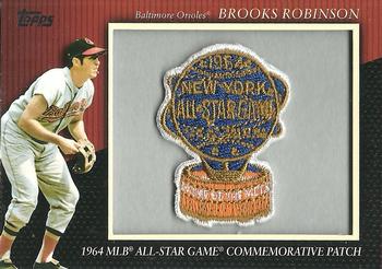 2010 Topps - Manufactured Commemorative Patch #MCP82 Brooks Robinson Front