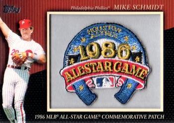 2010 Topps - Manufactured Commemorative Patch #MCP83 Mike Schmidt Front