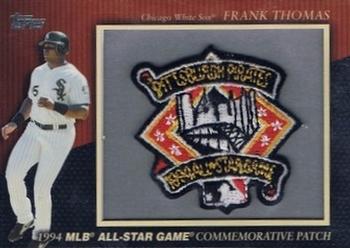 2010 Topps - Manufactured Commemorative Patch #MCP-33 Frank Thomas Front