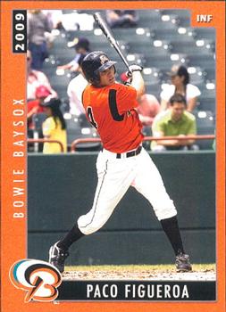 2009 Grandstand Bowie Baysox #NNO Paco Figueroa Front