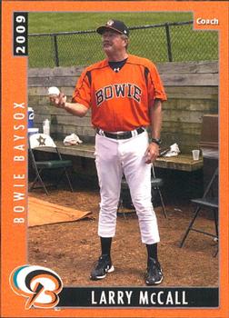 2009 Grandstand Bowie Baysox #NNO Larry McCall Front